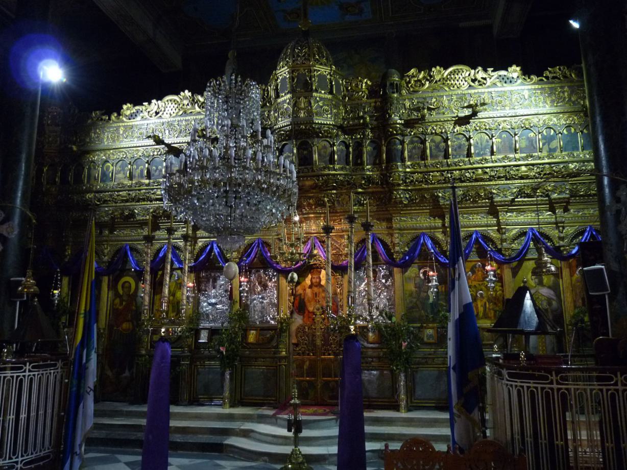 Nafplio: Altar Hagios Spiridon