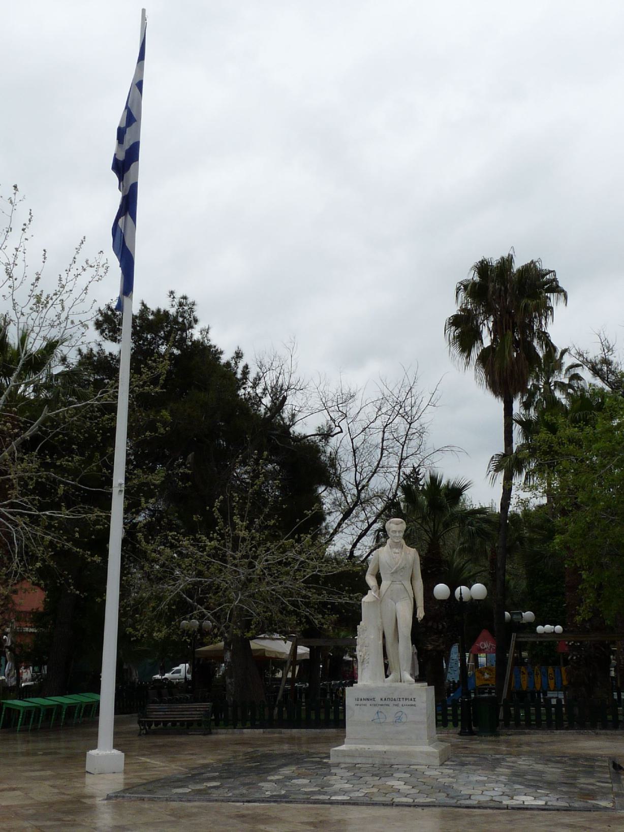 Nafplio: Statur Ioannis kapodistrias